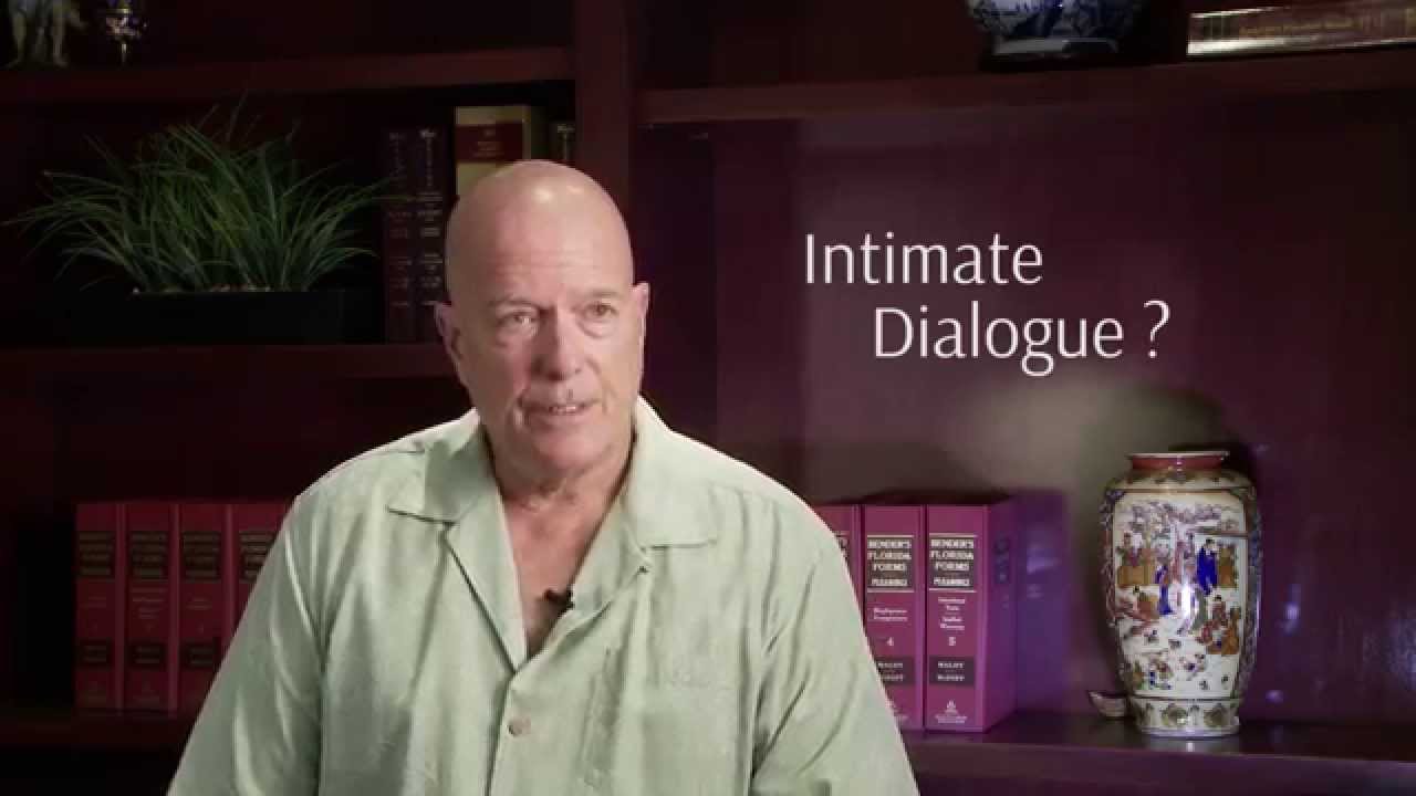 Dr. Hugh R. leavell Intimate Dialogue