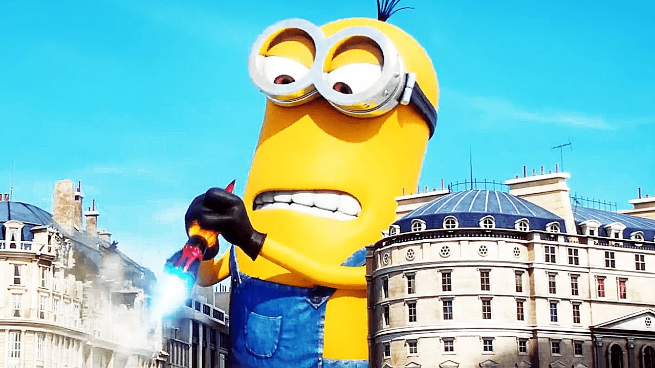 Giant Minion Saves The World Scene | MINIONS (2015) Movie CLIP HD
