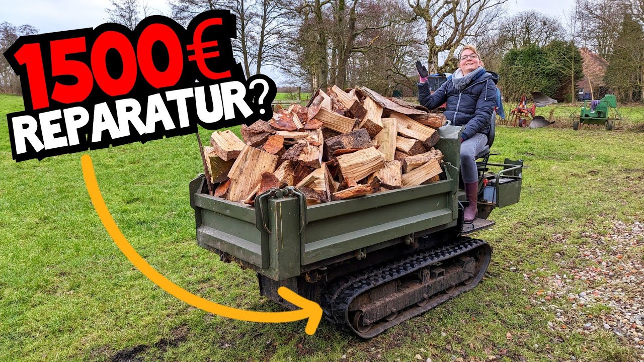 BILLIG-REPARATUR am PANZER! | Ob das hält? | Yanmar C10R | Mr. Moto