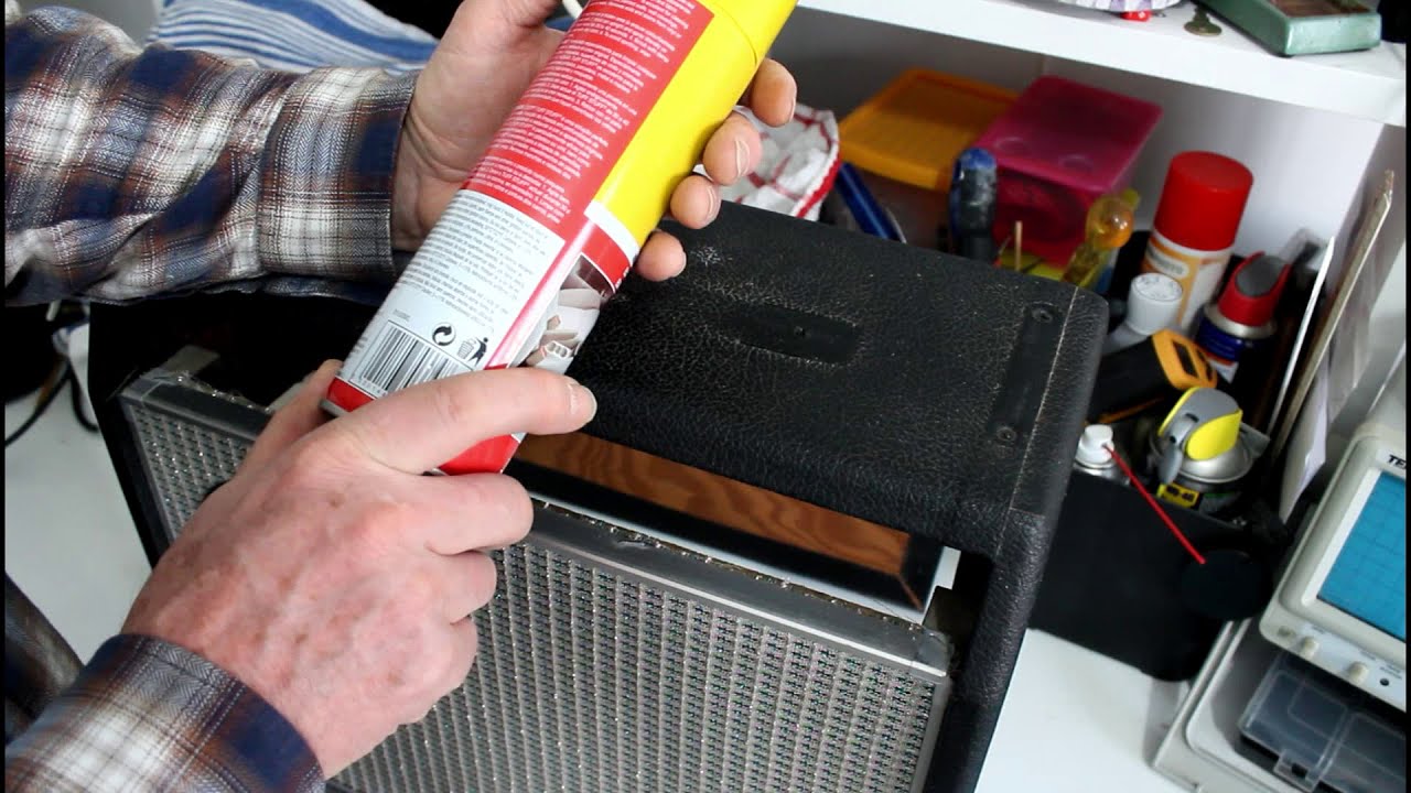 Чистка гитарных усилителей Tolex и винила — быстрые и превосходные результаты.