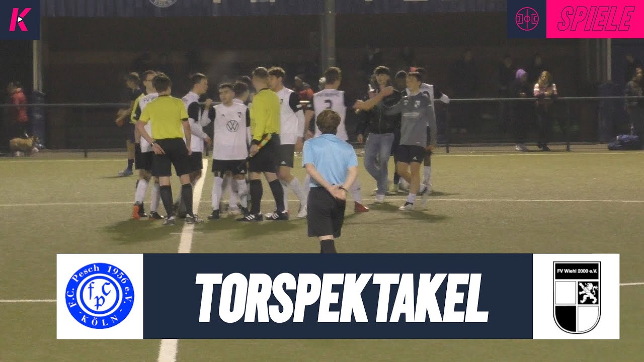 Neun-Tore-Spektakel im Sechs-Punkte-Spiel | FC Pesch - FV Wiehl (U17-Mittelrheinliga)