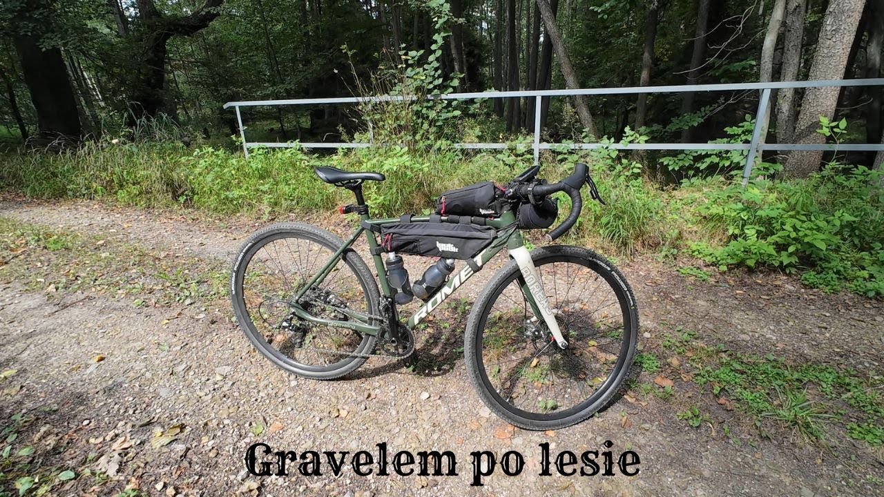 Gravelem po lesie - Romet Boreas i RadzioBajk #Vlog 186