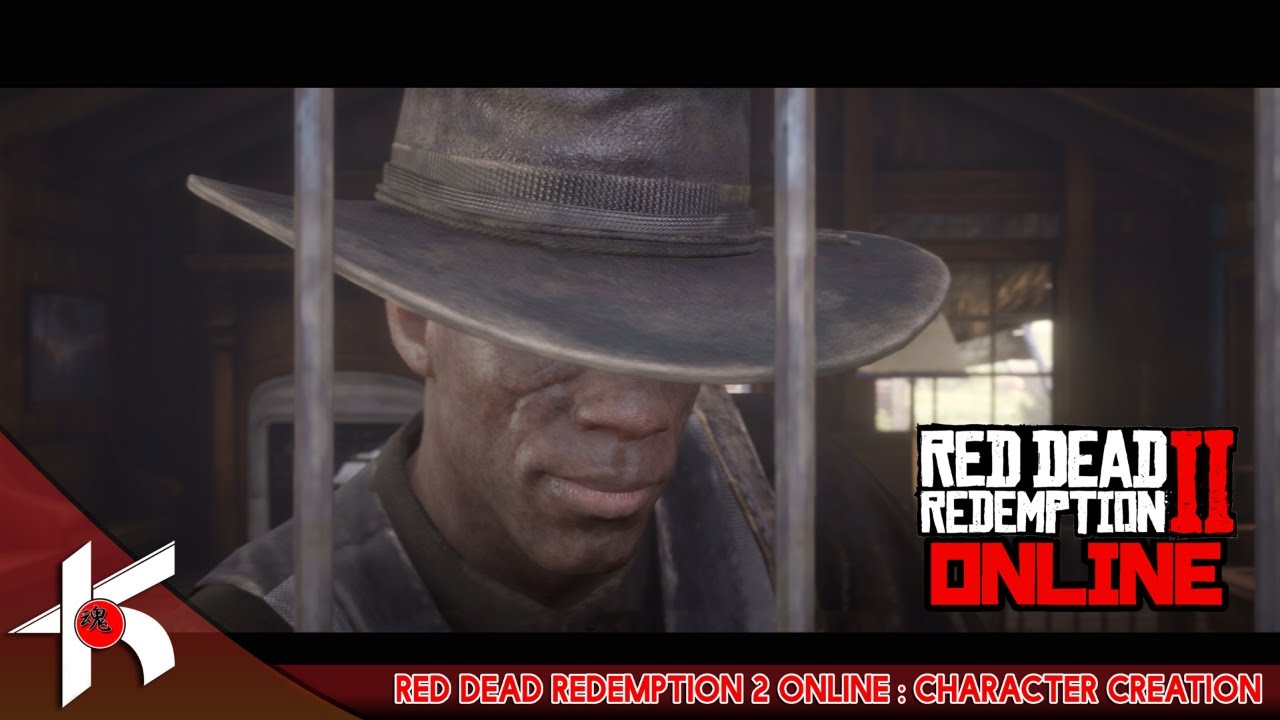 Making my Red Dead Redemption 2 Online Character creation