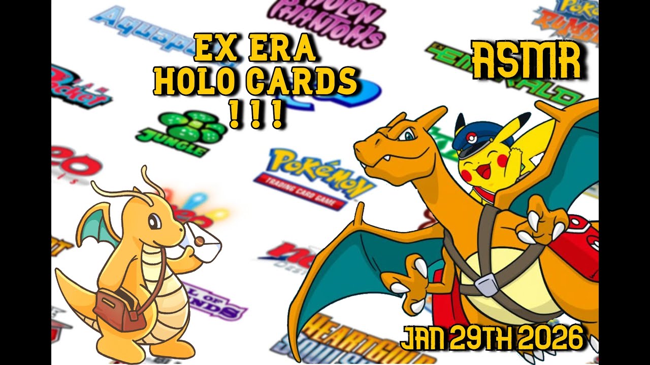 Jan 29th 2026 What Pokémon Cards did I Get Today? Soft Spoken Asmr