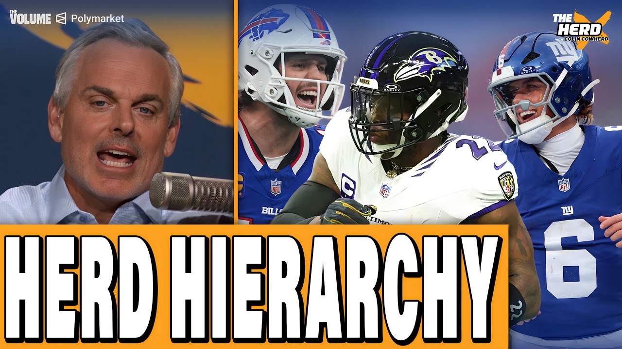 Herd Hierarchy: Bills, Bears, Ravens, Chiefs, Eagles, Giants, 49ers, Seahawks | Colin Cowherd NFL