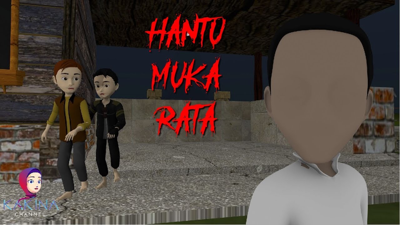 KAKINA HOROR 39 - Hantu Muka Rata Di Tempat Wudhu Masjid