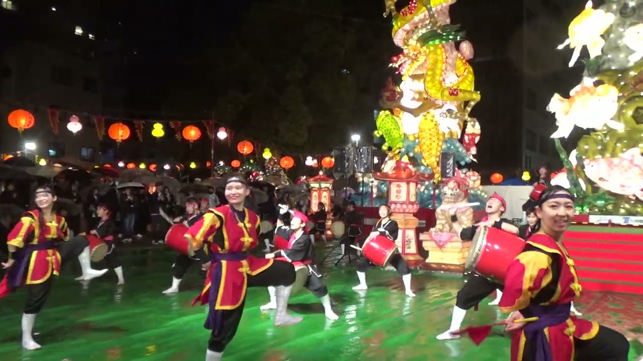 球國祭り、太鼓エイサー (3) in Nagasaki Feb.14