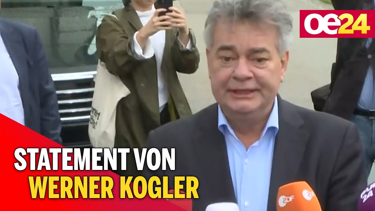 Statement Werner Kogler vor Gespräch mit Van der Bellen