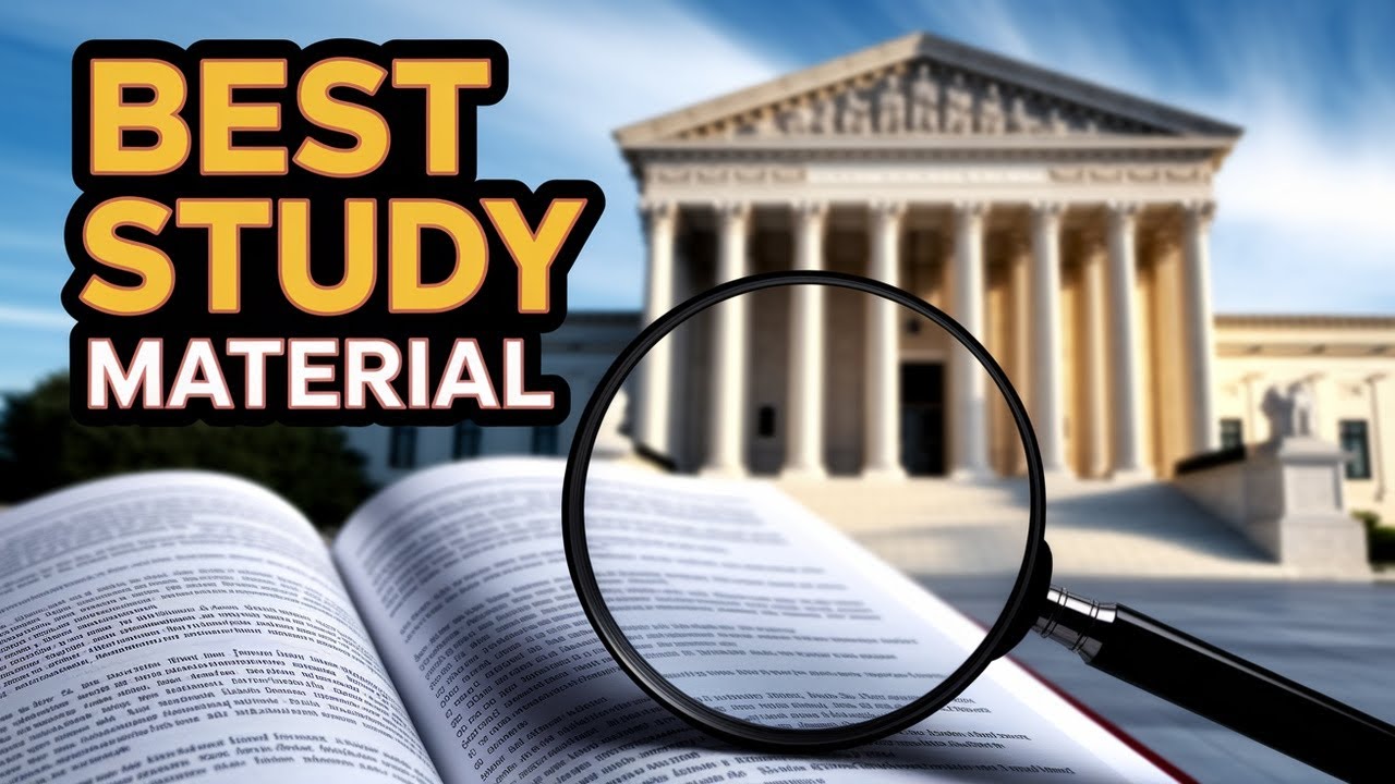 Best Study Material for Supreme Court Law Clerk Exam 2025