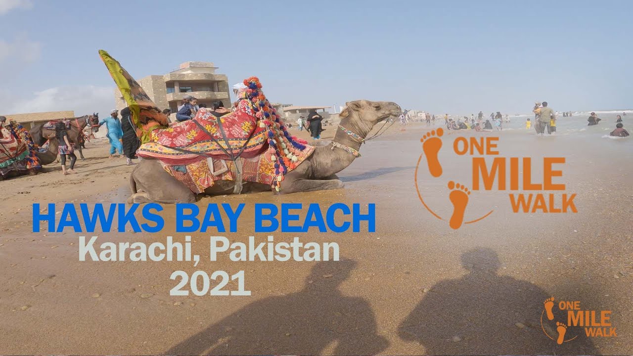 Hawks Bay Beach | Karachi | One Mile Walk