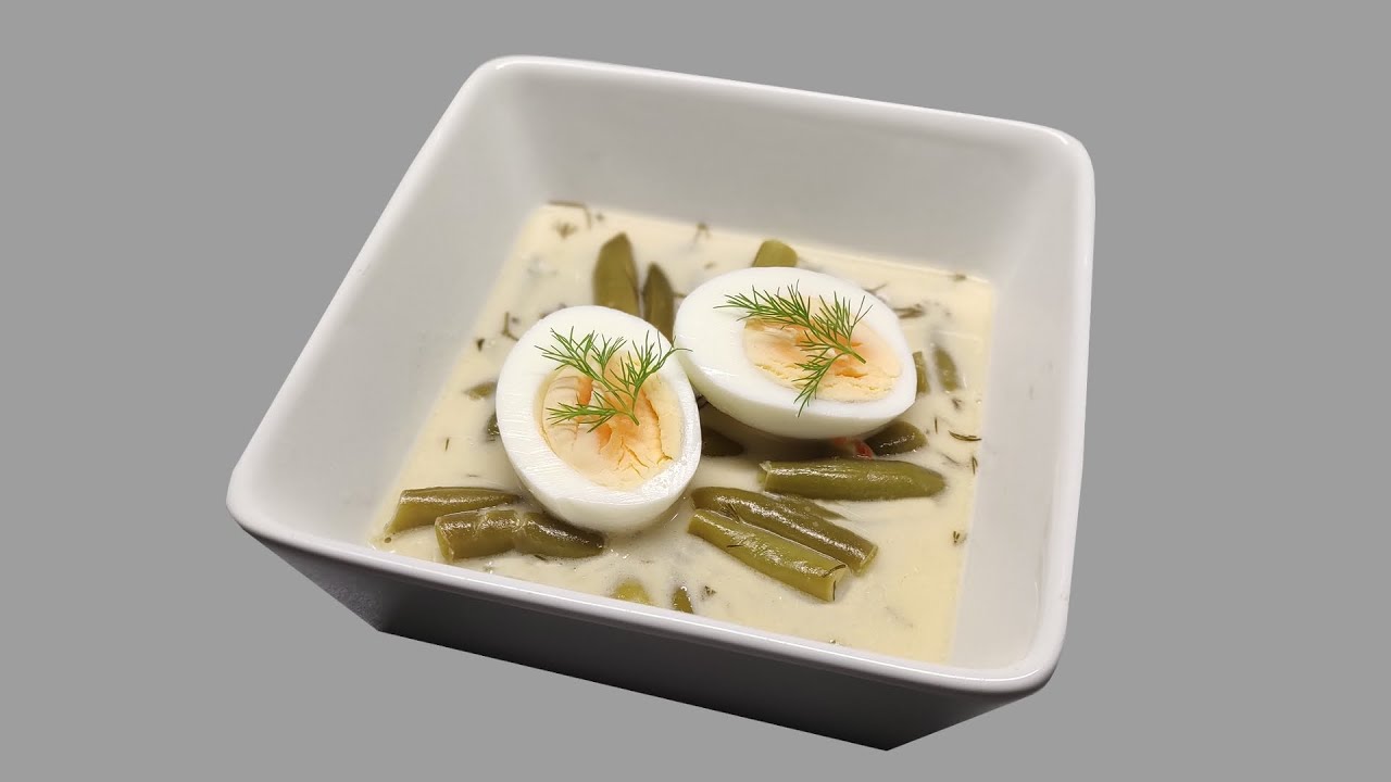 Fazolková polévka se smetanou a koprem recept