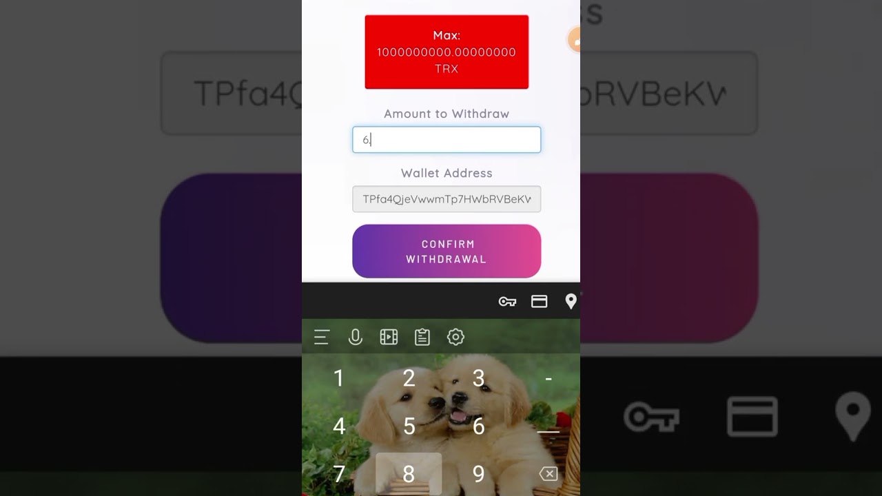Free TRX mining Tamil | 6 TRX live withdrawal proof | #CRYPTOEARNINGTAMIL