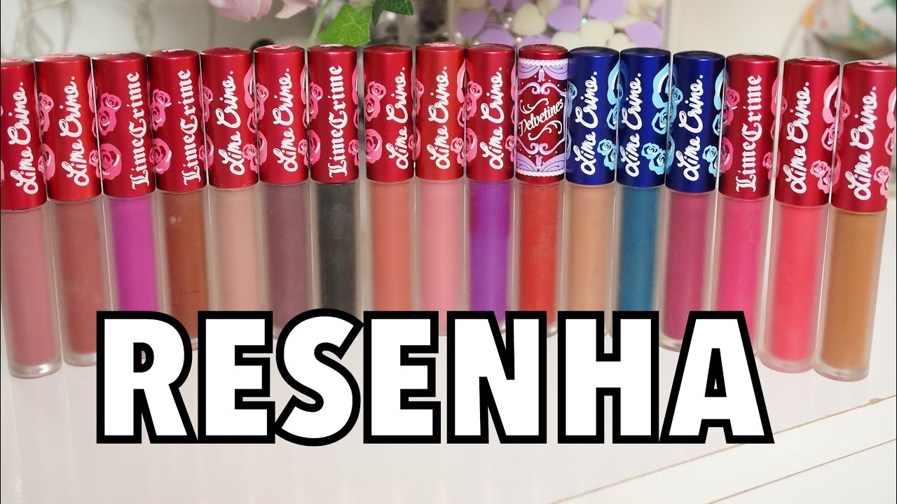 RESENHA - VELVETINES LIME CRIME (BATOM LIQUIDO MATTE)