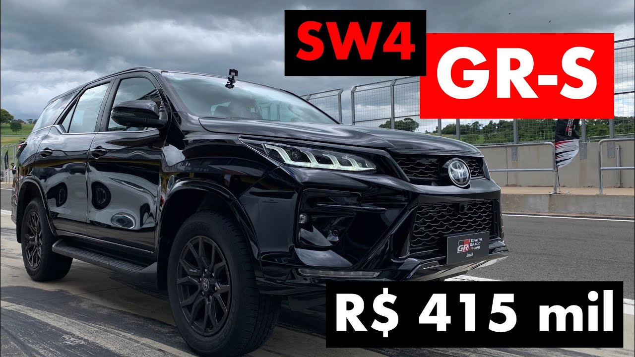 Uma Toyota SW4 "ASFALTEIRA"? Versão Gazoo Racing Sport chega por R$ 415 mil // 