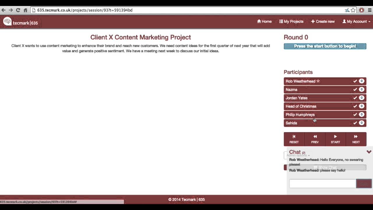 Tecmark 635 Brainwriting Introduction