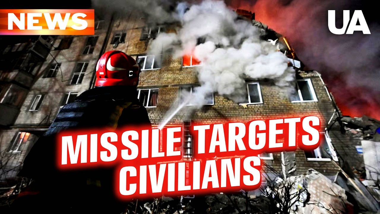 TRAGEDY IN KHARKIV – Russian missile STRIKES apartment building!