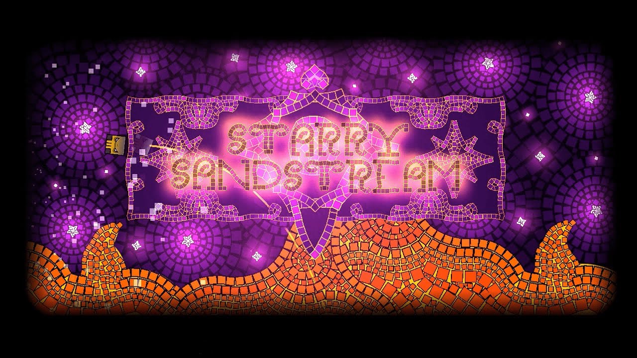 [#113] GeometryDash - Starry sandstream. By - Furorem. [100%]