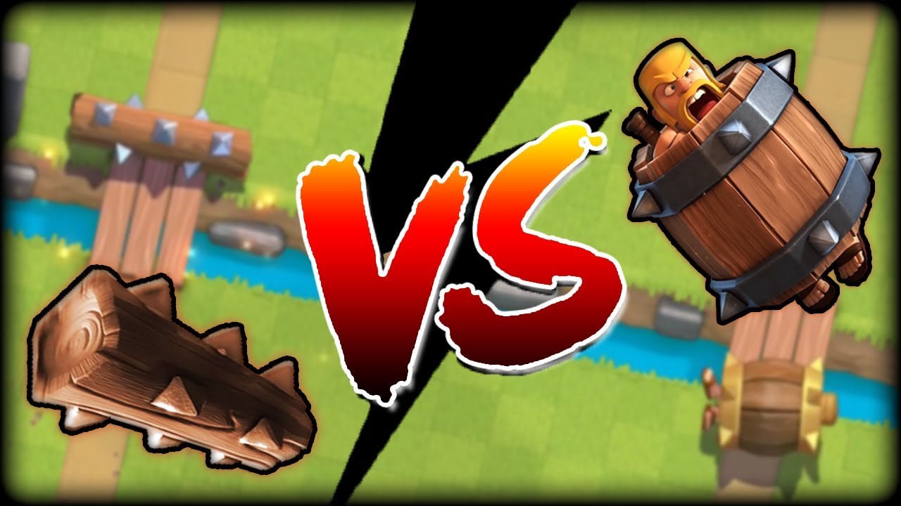 『皇室2選1』滾木滾桶怎麼選｜完整分析寶典！【皇室戰爭Clash Royale】