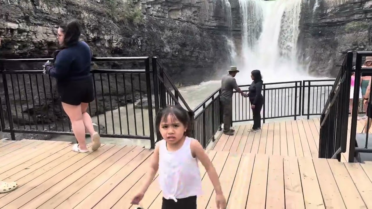Reopening of Crescent Falls Alberta, #newview #falls #amazingplaces #alberta #outdoors #travel