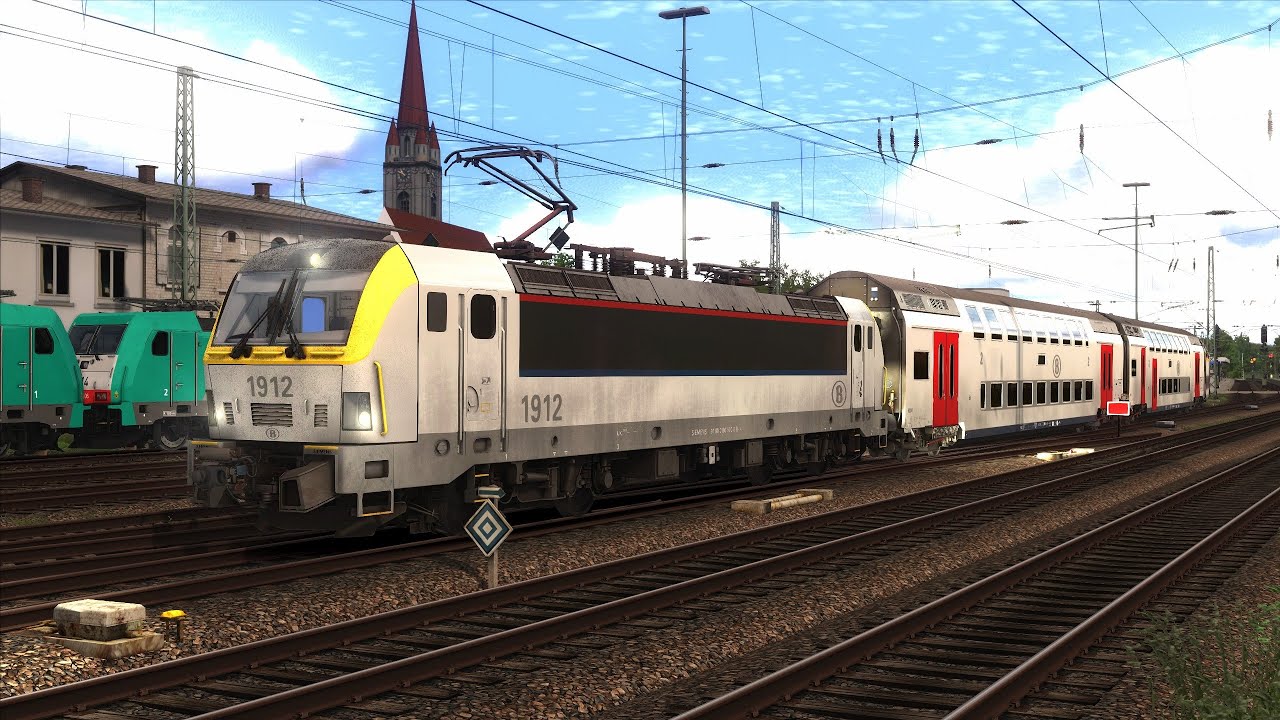 Train Simulator classic HLE 18/19 locomotive NMBS SNCB Belgium