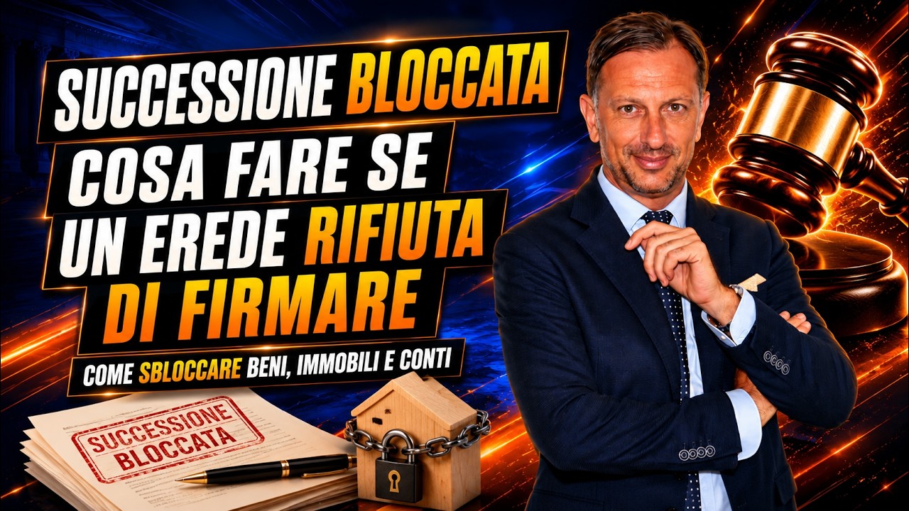 Successione bloccata: Cosa fare se un erede rifiuta di firmare
