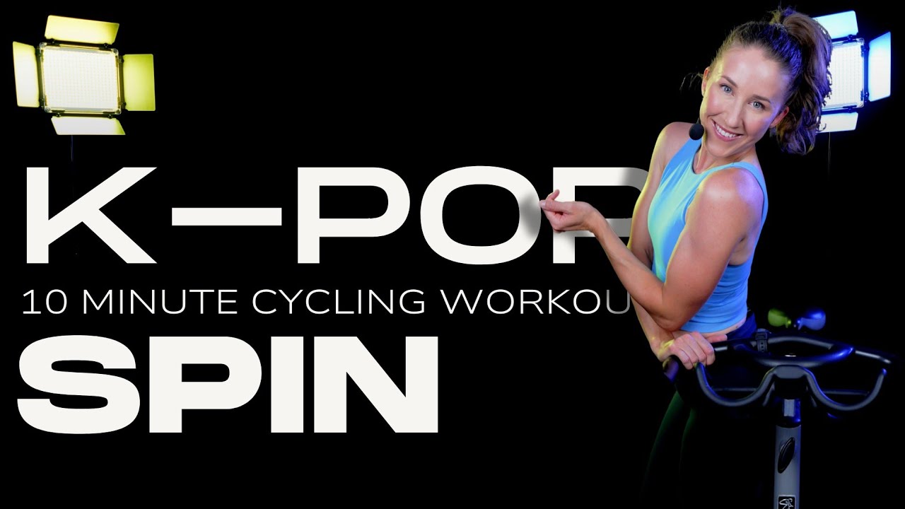 K-POP BOP // 10 Minute Spin Class • Studio Style Cycling Workout
