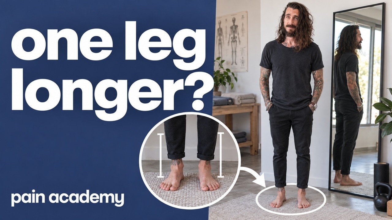 Is one leg really longer than the other?