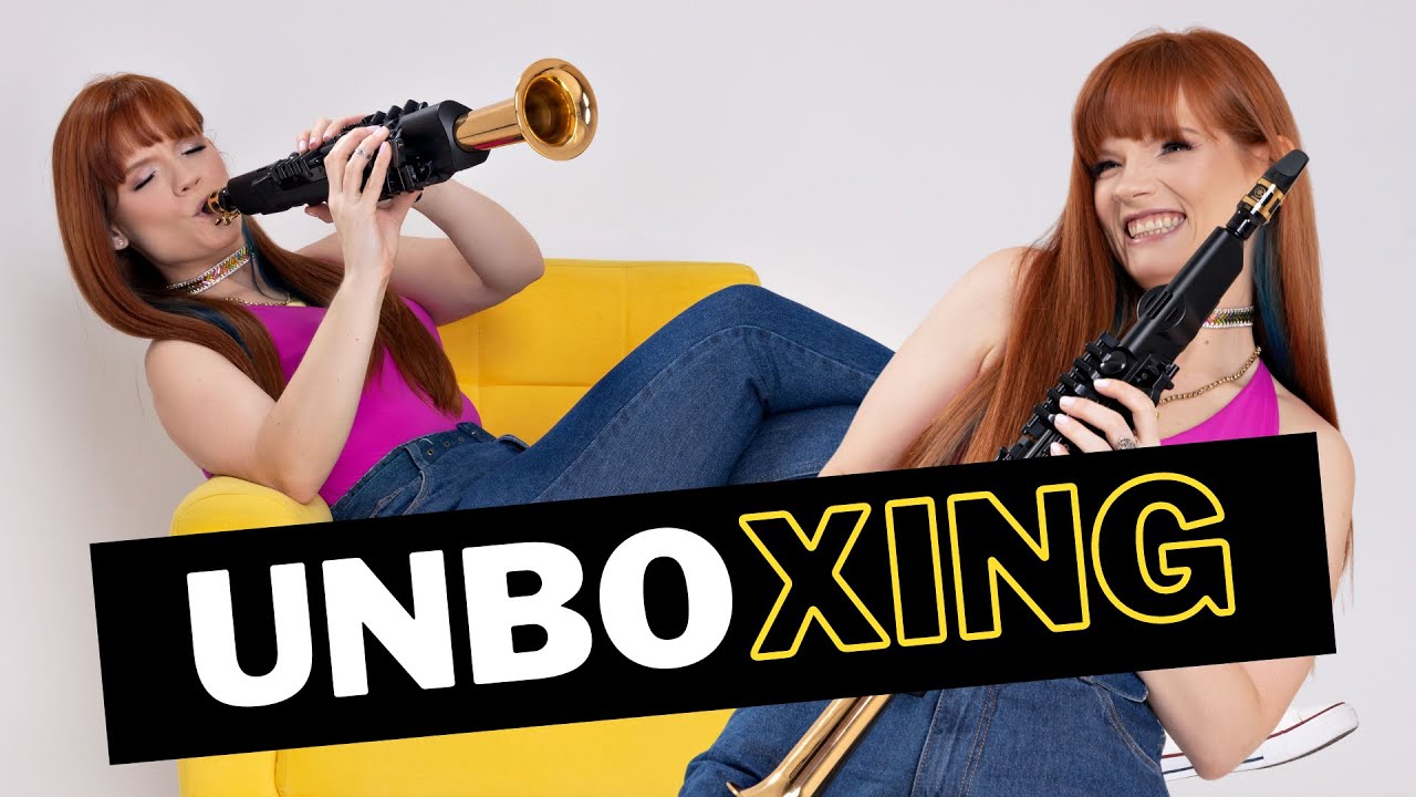 O novo SAXOFONE DIGITAL da Yamaha: YDS150 UNBOXING por Suelen Mondini