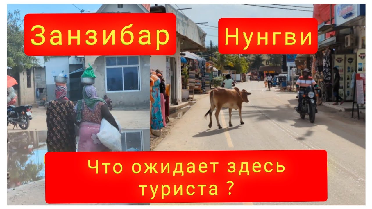 Занзибар. Нунгви.  Мои первые впечатления. Март 2025