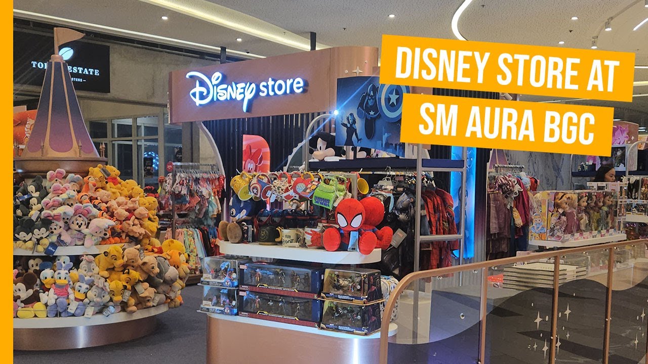 Disney Store Pop-Up at SM Aura BGC | Tour, Prices, & My Disney Princess Dolls