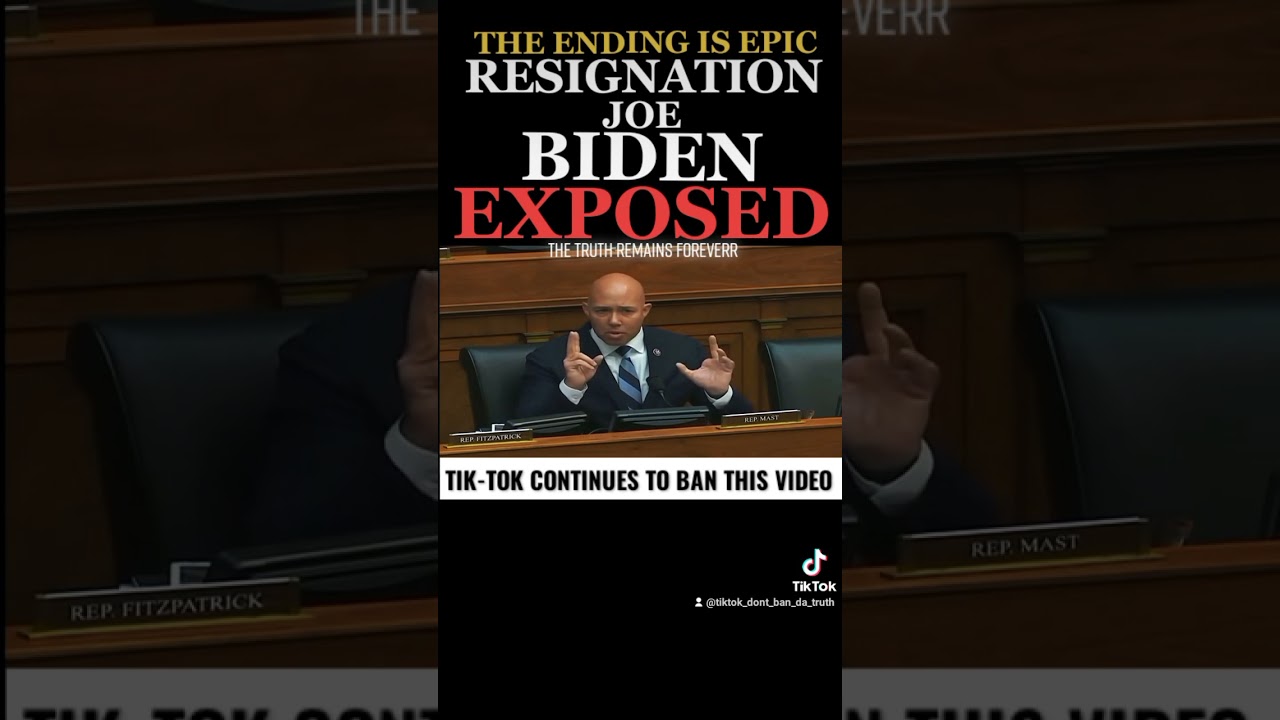 President Joe Biden IT'S TIME TO RESIGN❗BIDEN ADMINISTRATION EXPOSED❗