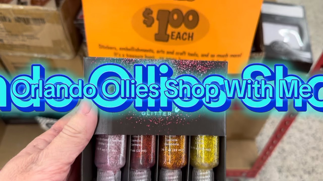 Ollie’s AWESOME Crafting Supplies Orlando FL (Cassleberry) $1 Table Paper Pads Scrapbooking Journals