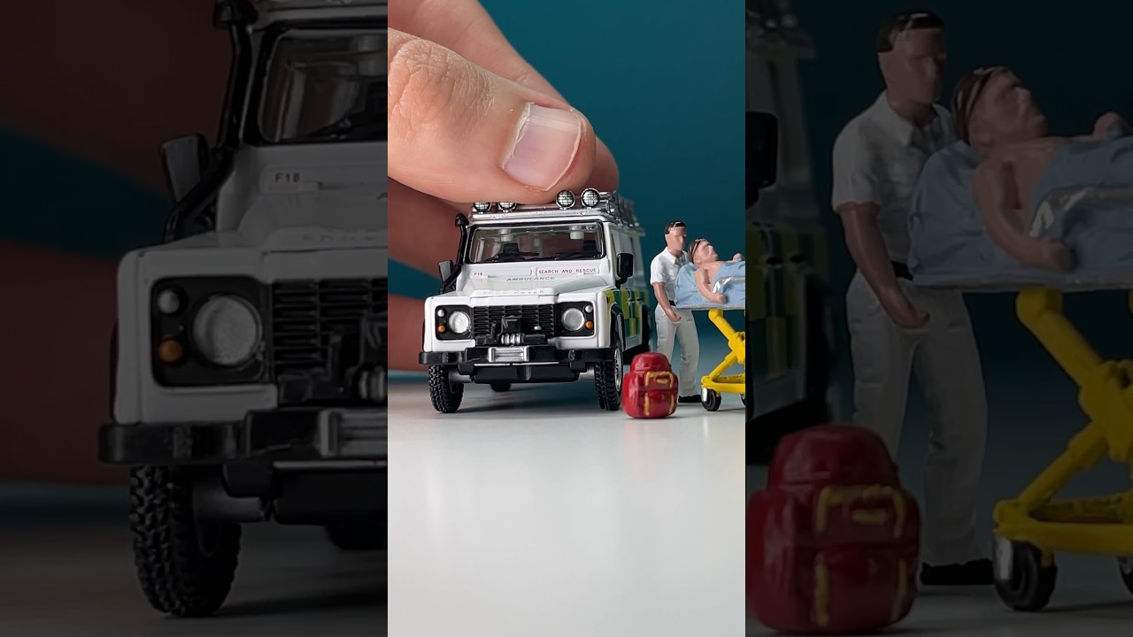 1:64 scale figures &ldquo;American Diorama&rdquo; & Defender &ldquo;MiniGT&rdquo; by &ldquo;Mijo Exclusives&rdquo;