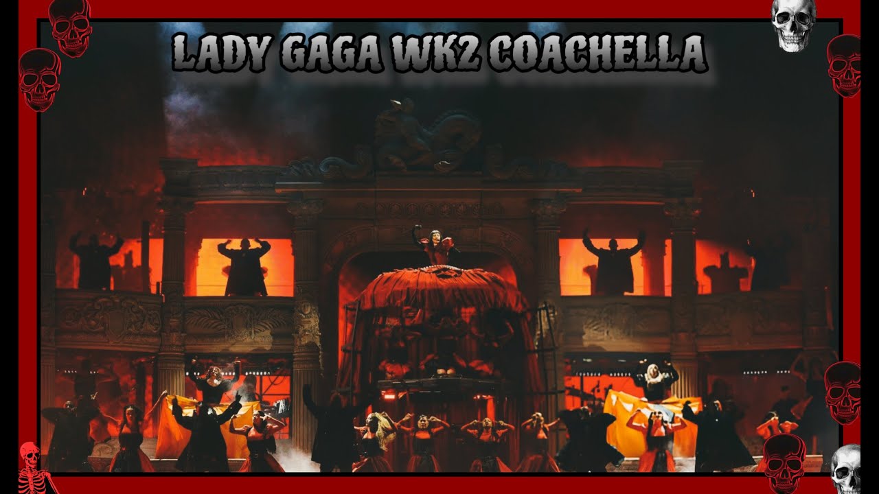Lady Gaga Coachella WK2 - Bloody Mary, Abracadabra, Judas