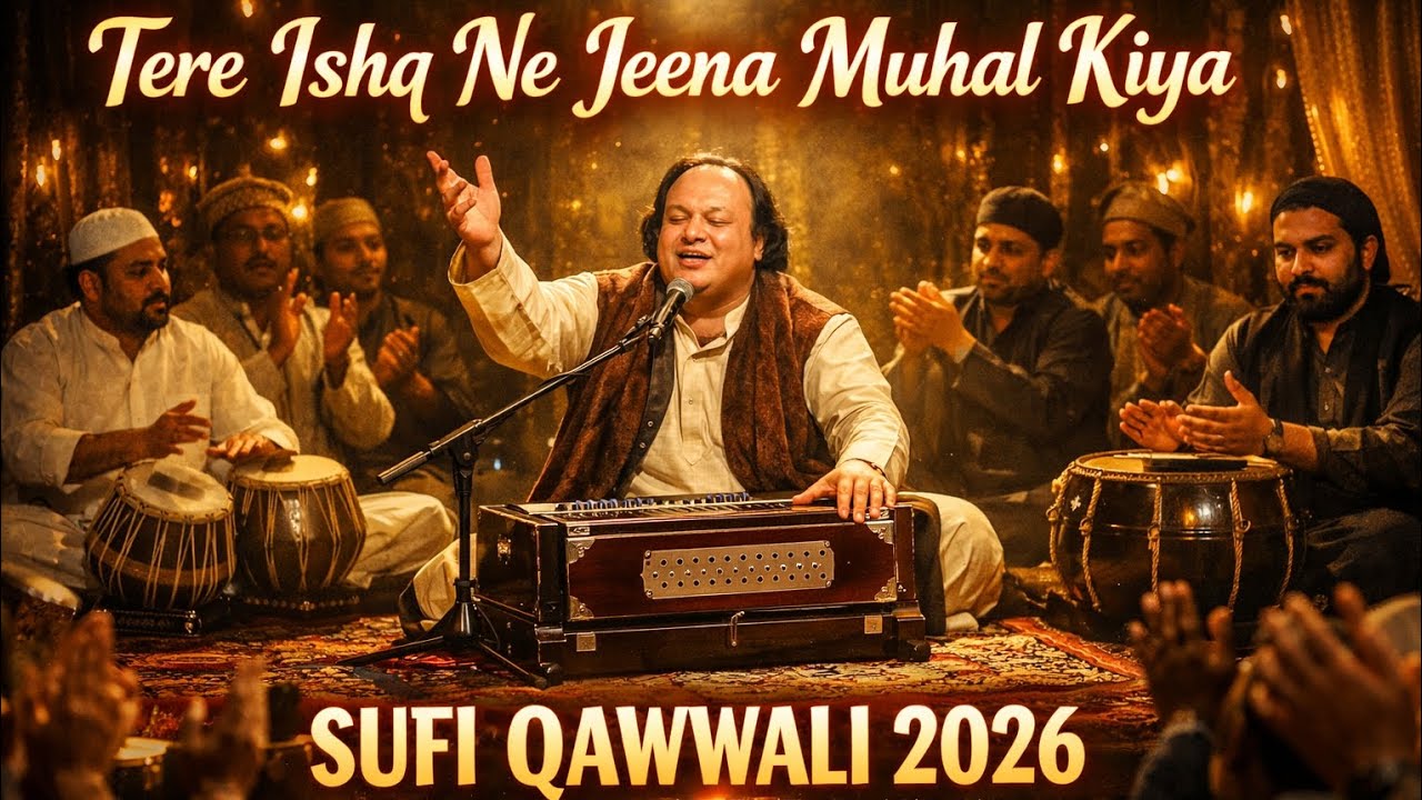 Tere Ishq Ne Jeena Muhal Kiya | Romantic Sad Soulful Sufi Ghazal | Mehfil Ghazal 2026