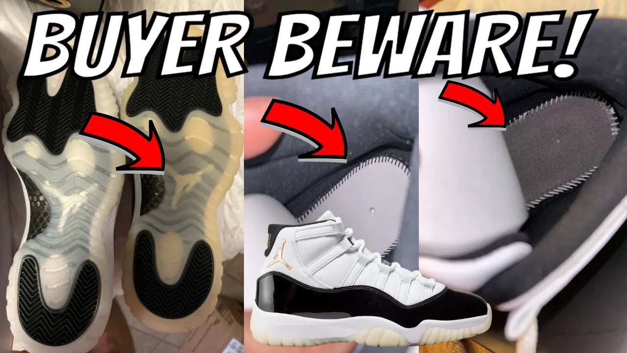 Are Stock X Goat Flight Club Selling Fake Air Jordan 11s?
