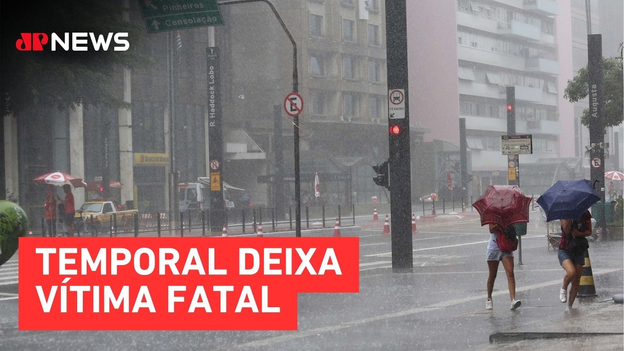 Chuva forte causa transtornos em S&atilde;o Paulo