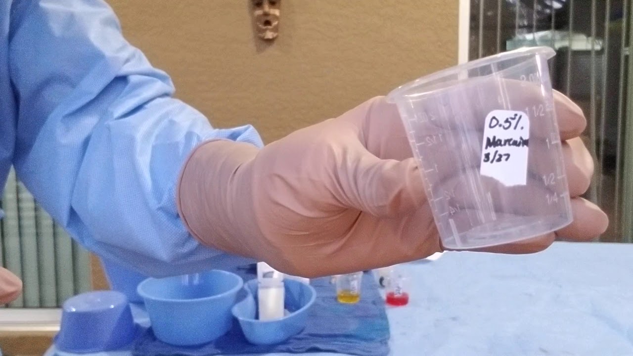 Label, prepare, & pass medications  on sterile field