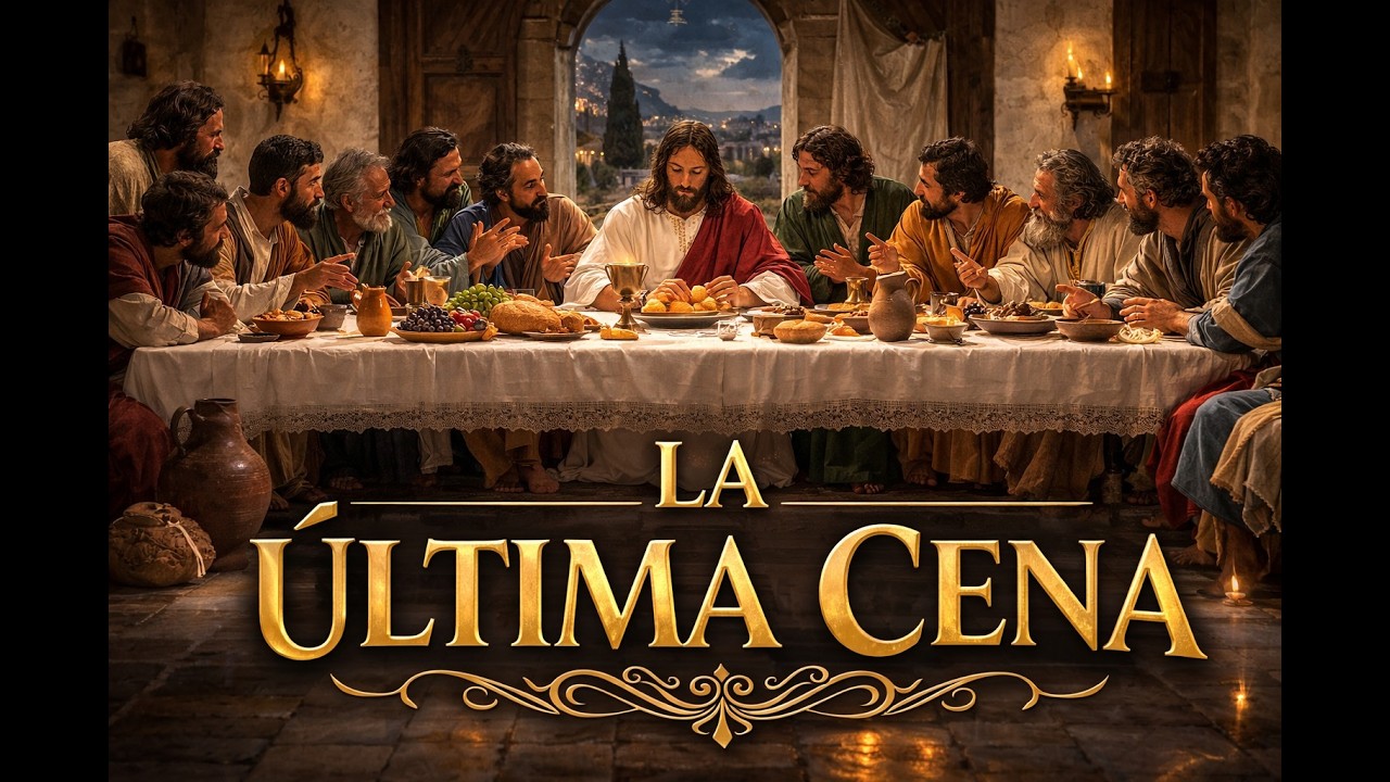 La Última Cena: El Misterio del Amor Infinito 🍞🍷 #Eucaristia #UltimaCena #JuevesSanto