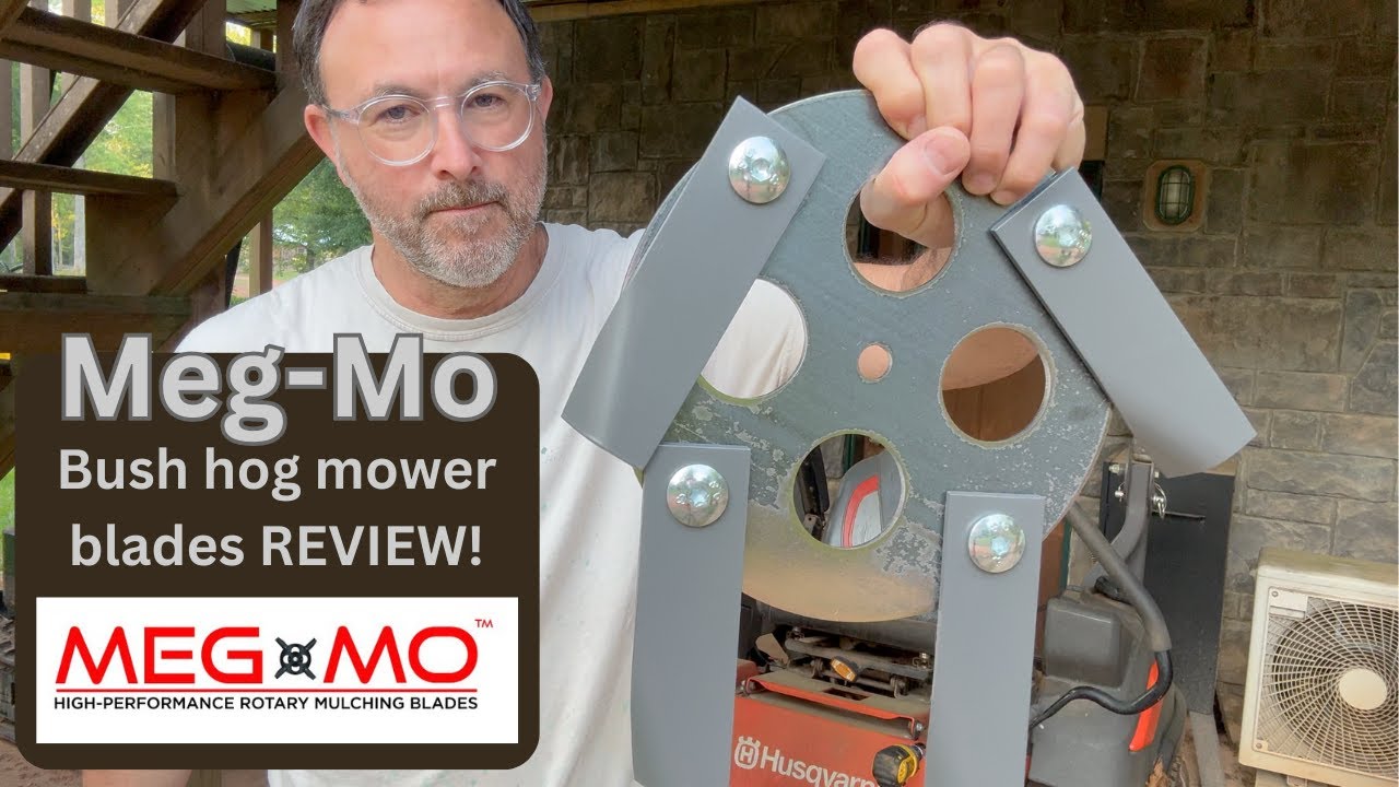 Meg-Mo bush hog mower blades REVIEW!
