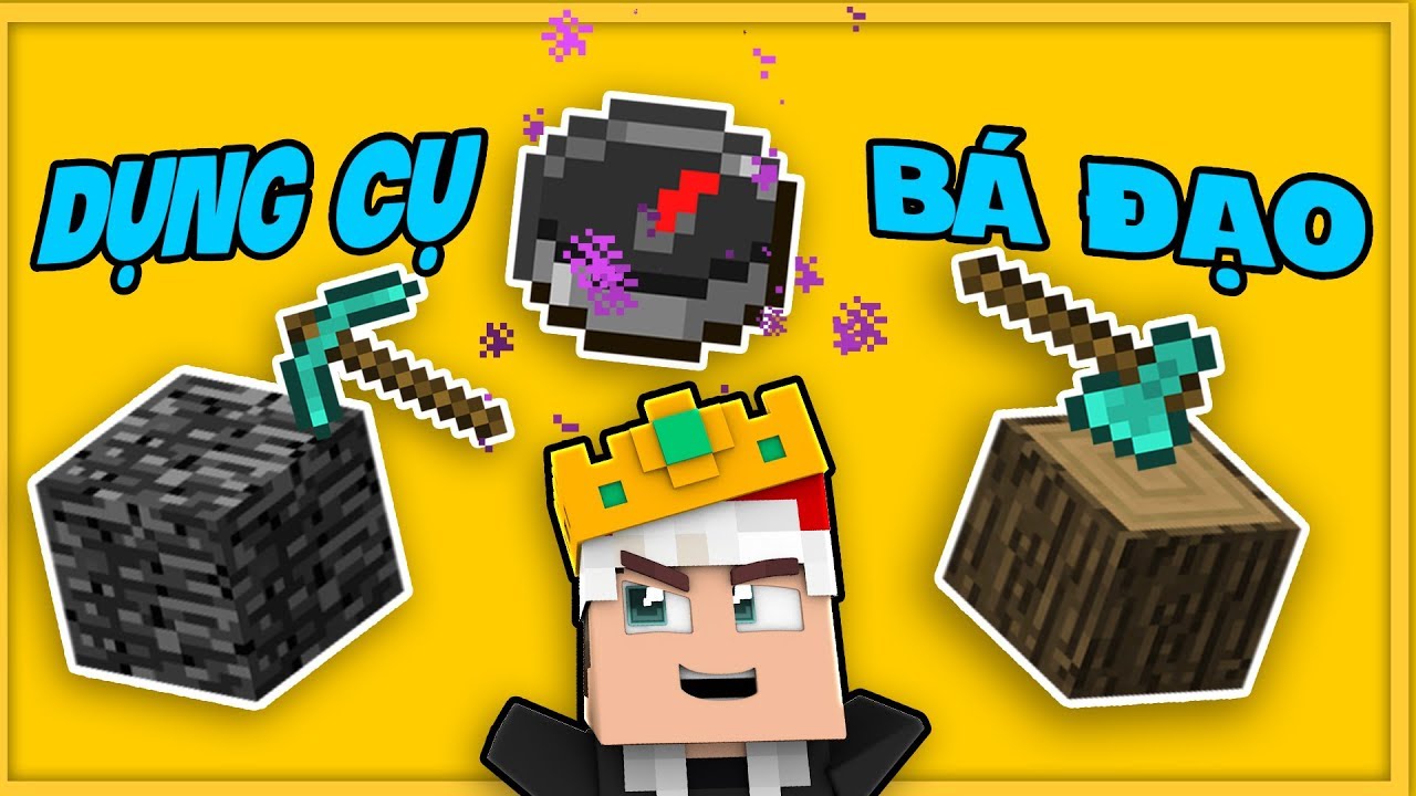 LIỆU BỘ DỤNG CỤ NÀY CÓ PHÁ VỠ ĐƯỢC BEDROCK KHÔNG ???