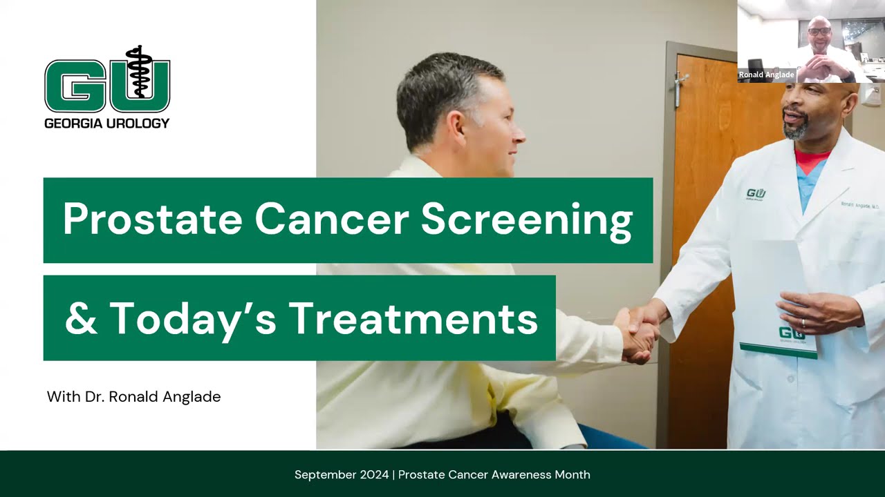Prostate Cancer Webinar - Dr. Ronald Anglade