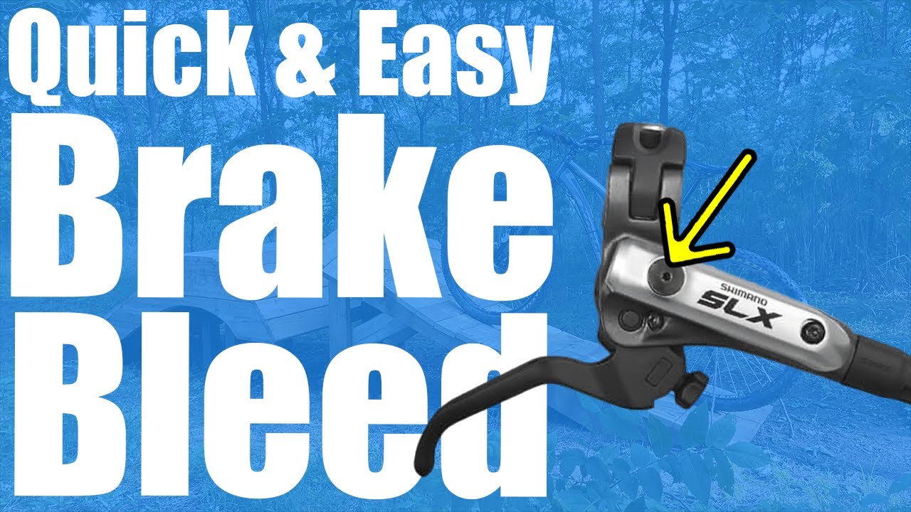 How To Do a Shimano Brake Lever Bleed