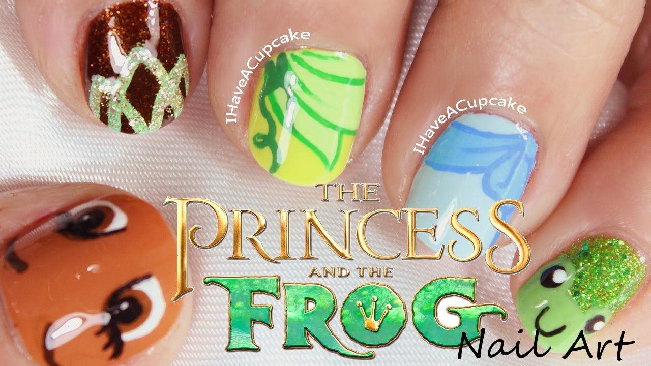 Princess and the Frog Nail Art