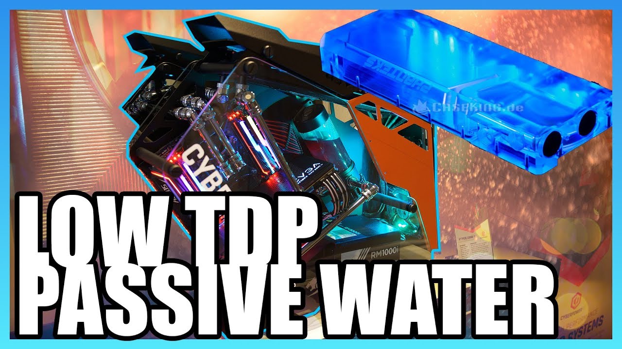 Phanteks Glacier R220 Liquid Cooling with No Fans