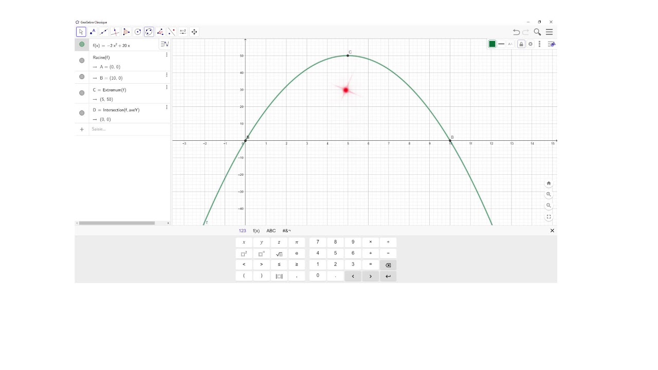 Correction DS fonctions polynômes degré 2 Niveau Première 2020-2021
