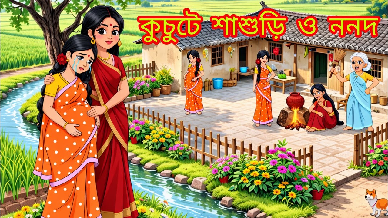 🔥 কুচুটে শাশুড়ি ও ননদ | Bengali Moral Story | Thakurmar Jhuli Inspired 💔✨