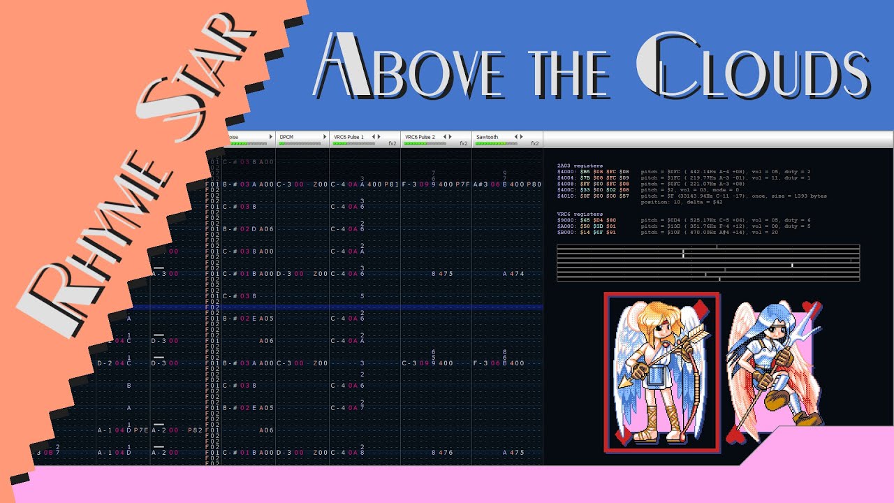 Above the Clouds (World 6) - Rhyme Star [VRC6]