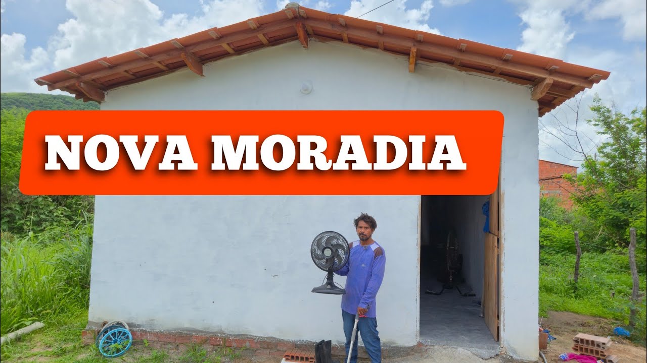 FLÁVIO EX-PEDREIRO QUE SOFREU 2 AVC JÁ ESTÁ NA NOVA CASA, PORÉM ESTÁ TRISTE 