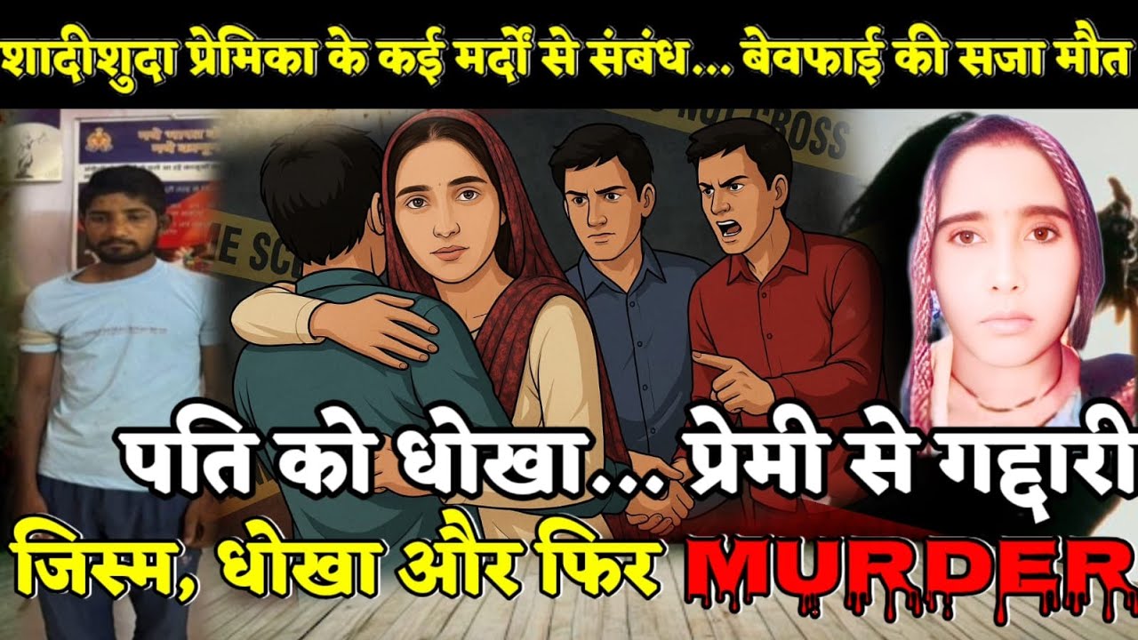 Agra Murder Case : पति को धोखा, प्रेमी से भी गद्दारी! शादीशुदा बेवफा प्रेमिका..सजा मिली मौत!
